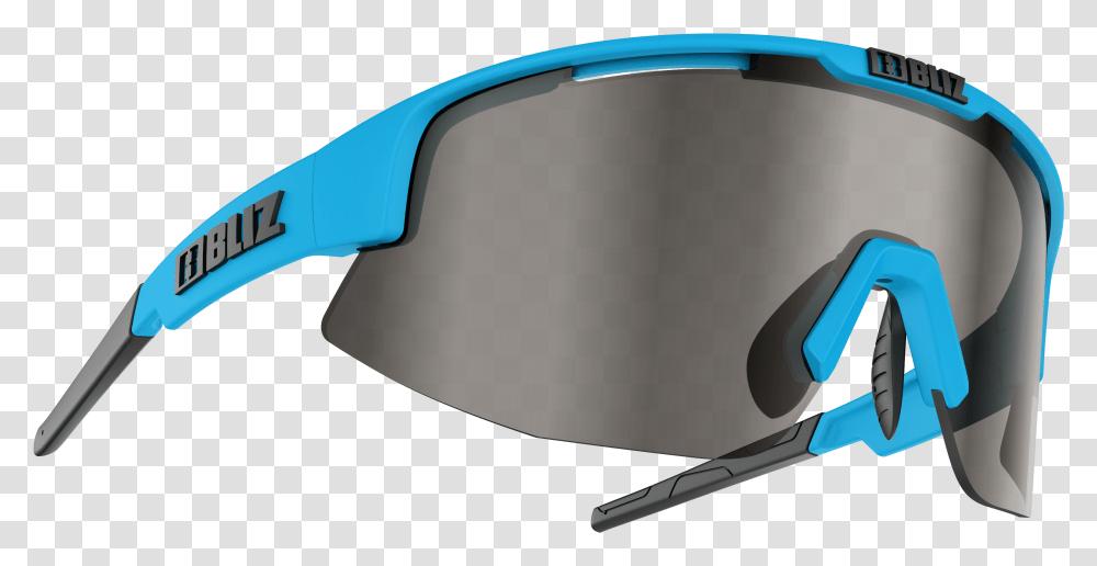 Bliz Matrix Sports Eyewear Shiny Blue Smoke W Silver Mirror Cat 3 Urheilulasit, Goggles, Accessories, Accessory, Sunglasses Transparent Png