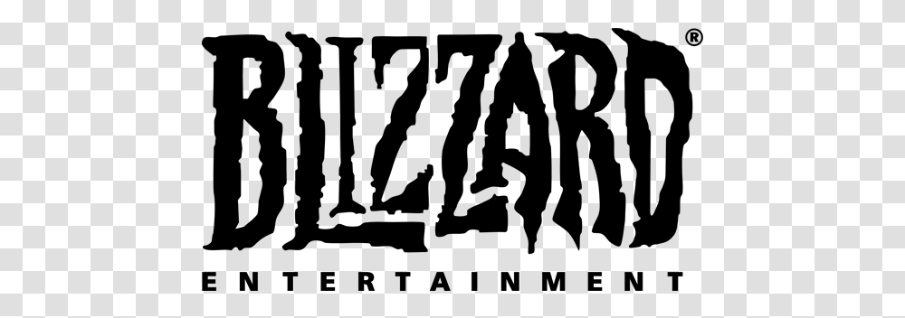 Blizzard Entertainment Logo Blizzard Entertainment, Gray, World Of Warcraft Transparent Png