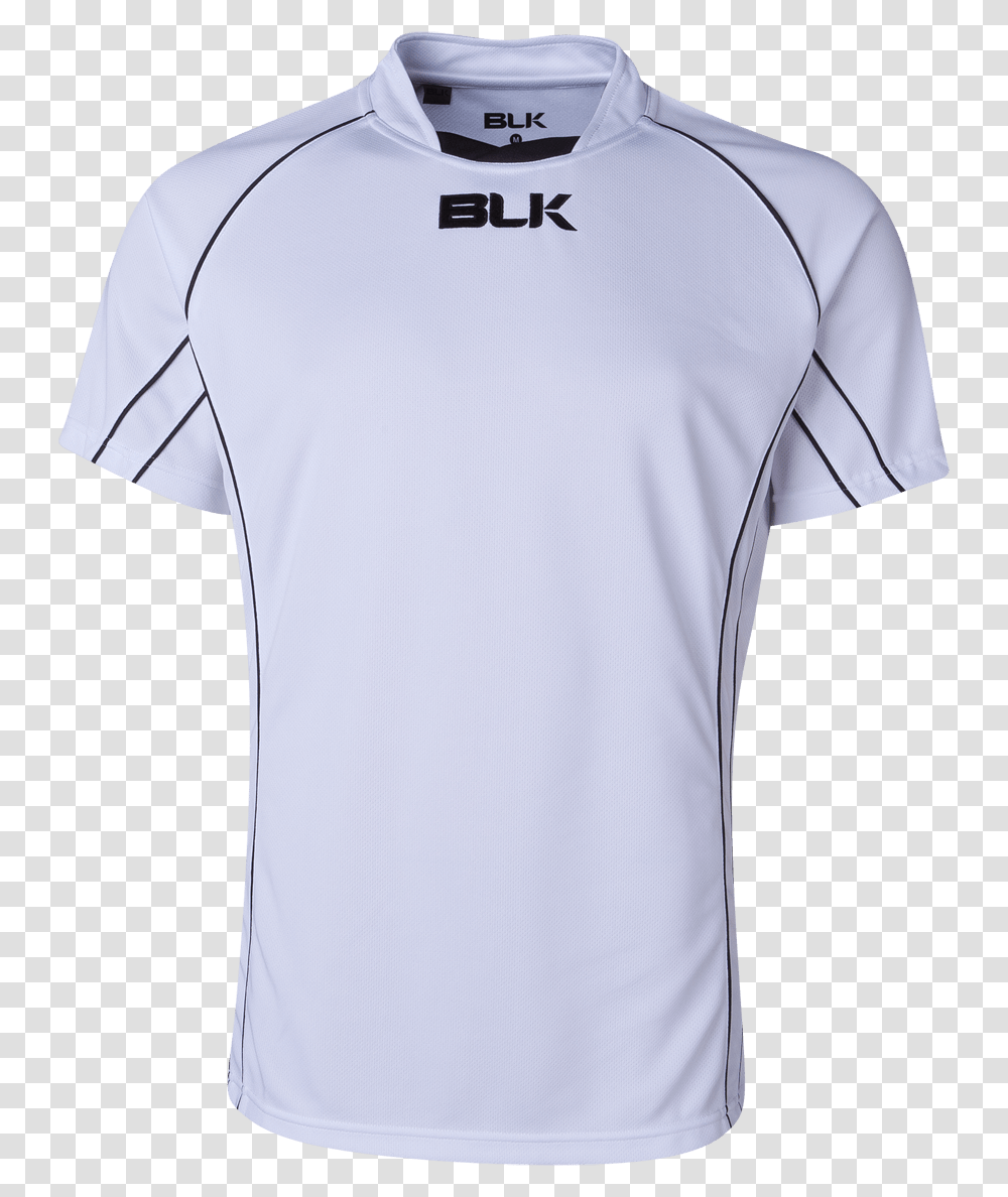 Blk White Icon Rugby Jersey Short Sleeve, Clothing, Apparel, Shirt, T-Shirt Transparent Png