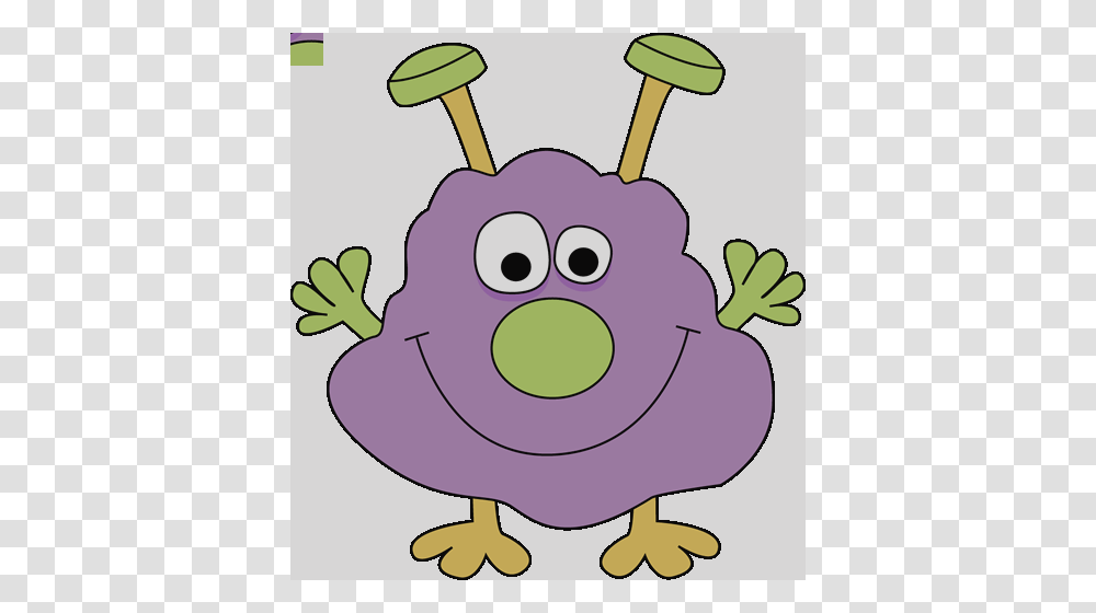 Blob Monster Clipart, Plant, Purple, Animal Transparent Png