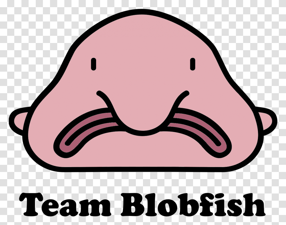 Blobfish Black And White Download, Animal, Mammal, Baseball Cap, Sea Life Transparent Png