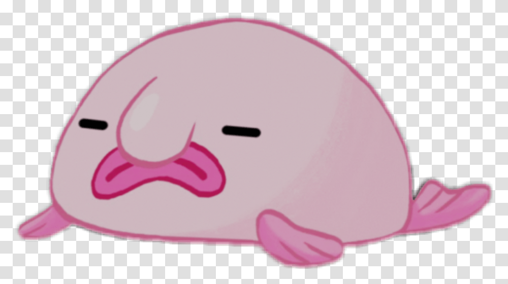 Blobfish Blob Blobby Pink Pinkfish Fish Sea Blob Fish, Mammal, Animal, Baseball Cap, Hat Transparent Png