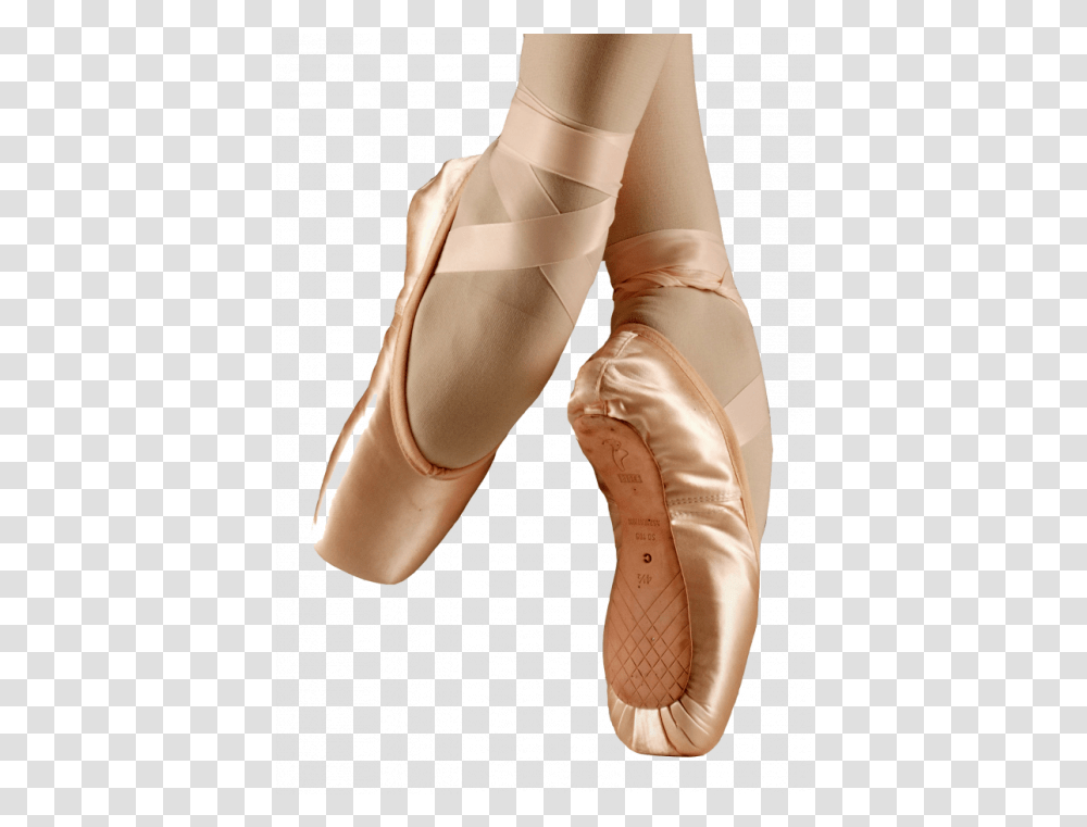 Bloch Aspiration Ballet Pointe Shoes Pointe Picture Of Ballet Shoes, Apparel, Footwear, Person Transparent Png