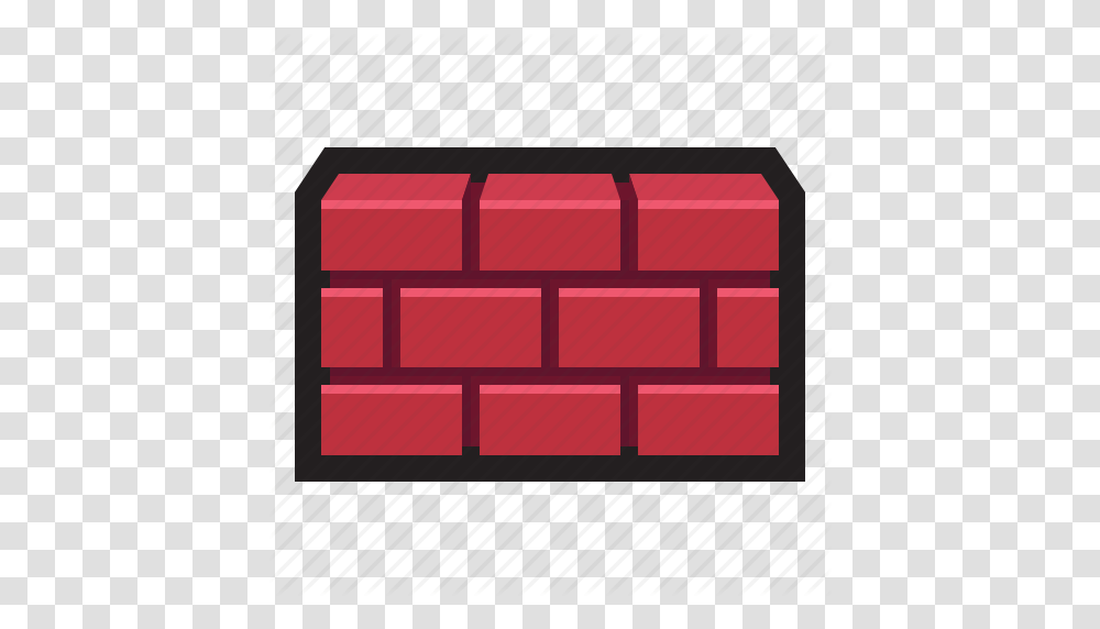 Block Brick Firewall Gateway Protect Security Wall Icon, Rug, Rubber Eraser Transparent Png