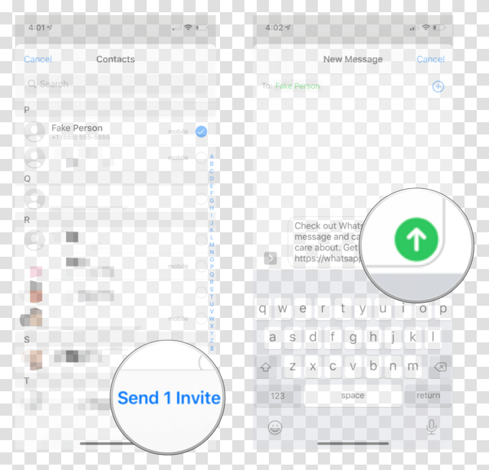 Block Contacts In Whatsapp For Ios Dot, Text, Mobile Phone, Electronics, Cell Phone Transparent Png