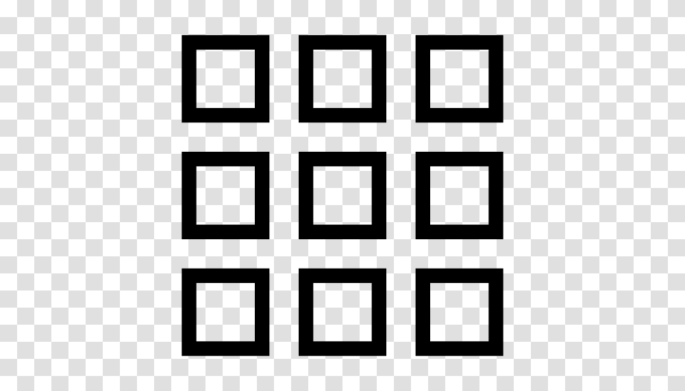 Block Editor Grid Layout Stroke View Icon, Gray, World Of Warcraft Transparent Png