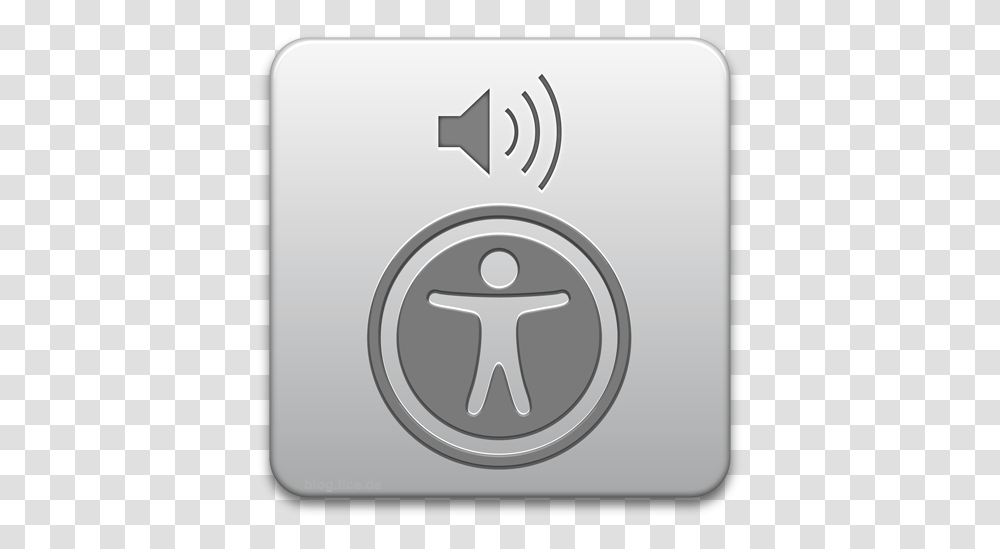 Block Iphone Voiceover Feature Denied Voice Over Icon Apple, Symbol, Electronics, Ipod, Text Transparent Png