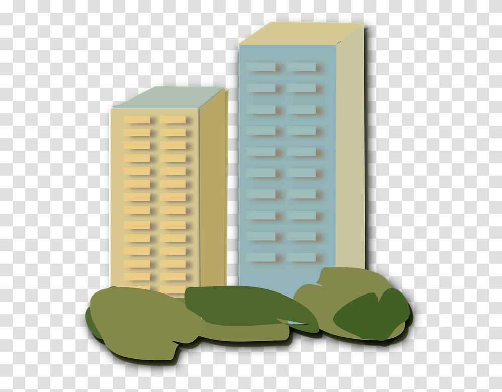 Block Of Flats Clipart, Building, Urban, High Rise, City Transparent Png