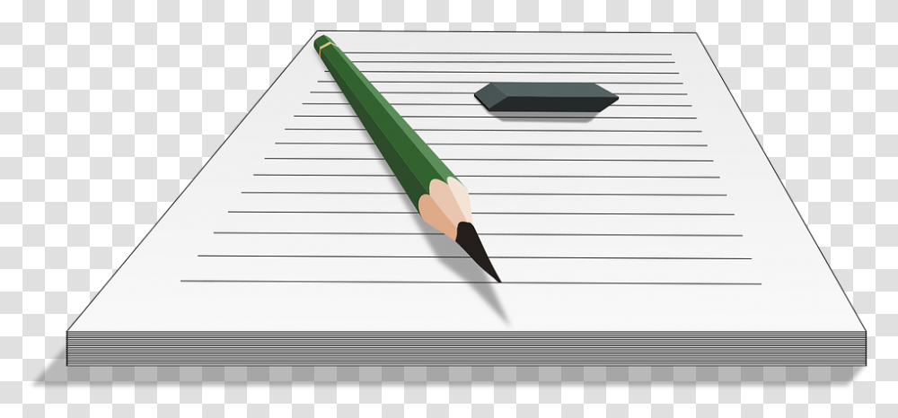 Block Of Paper, Pencil Transparent Png