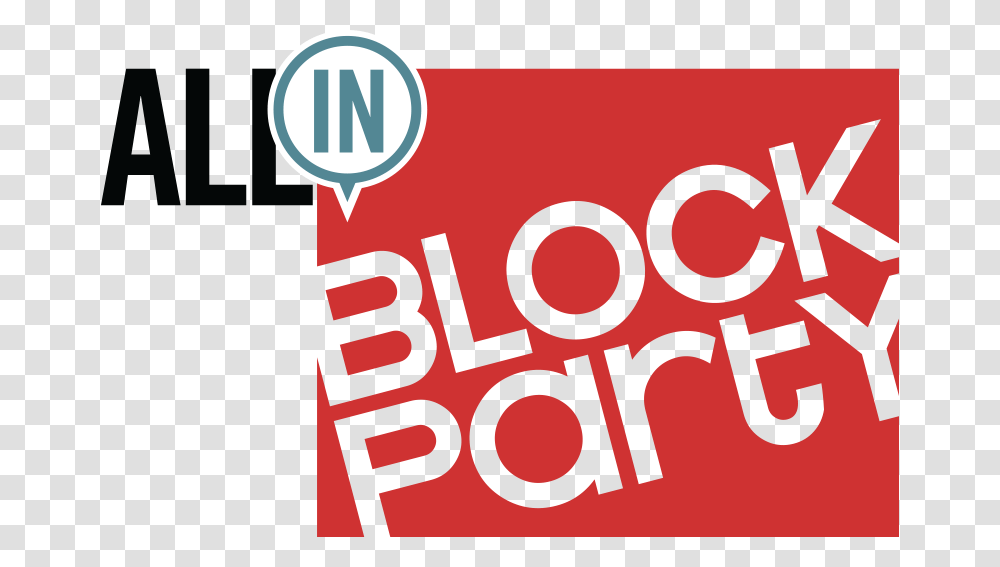 Block Party Logo, Word, Label Transparent Png
