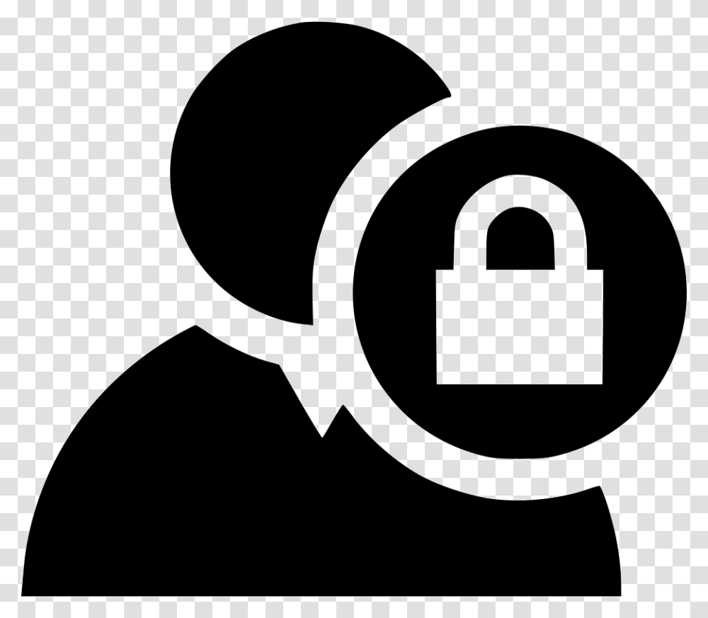 Block User Block User Icon, Security, Tape, Stencil Transparent Png