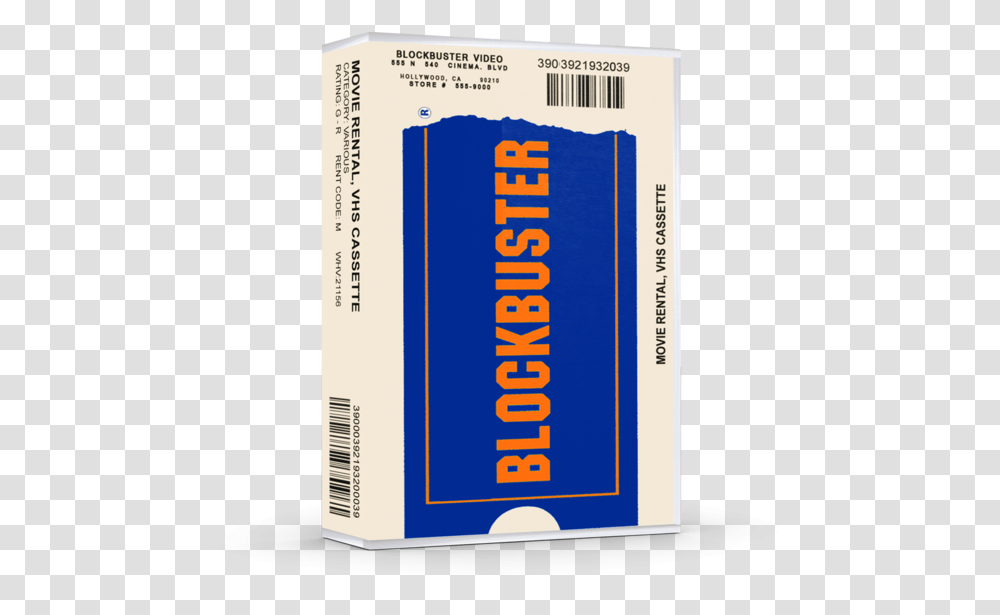 Blockbuster Tape Blockbuster Blockbuster, Label, Paper, Ticket Transparent Png