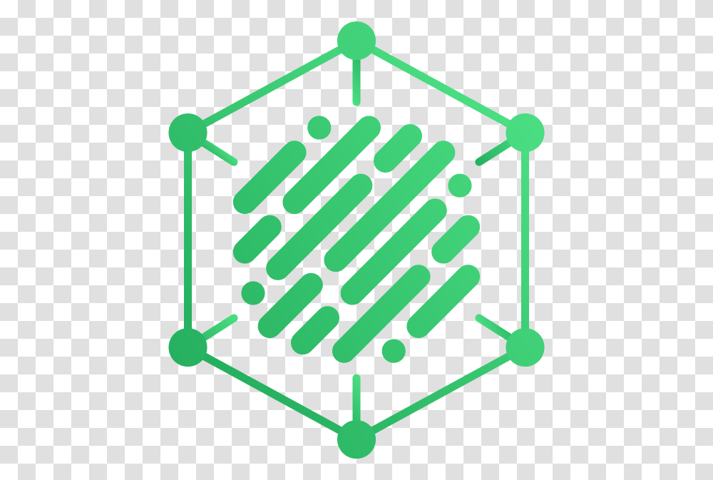 Blockchain Node Icon, Green Transparent Png