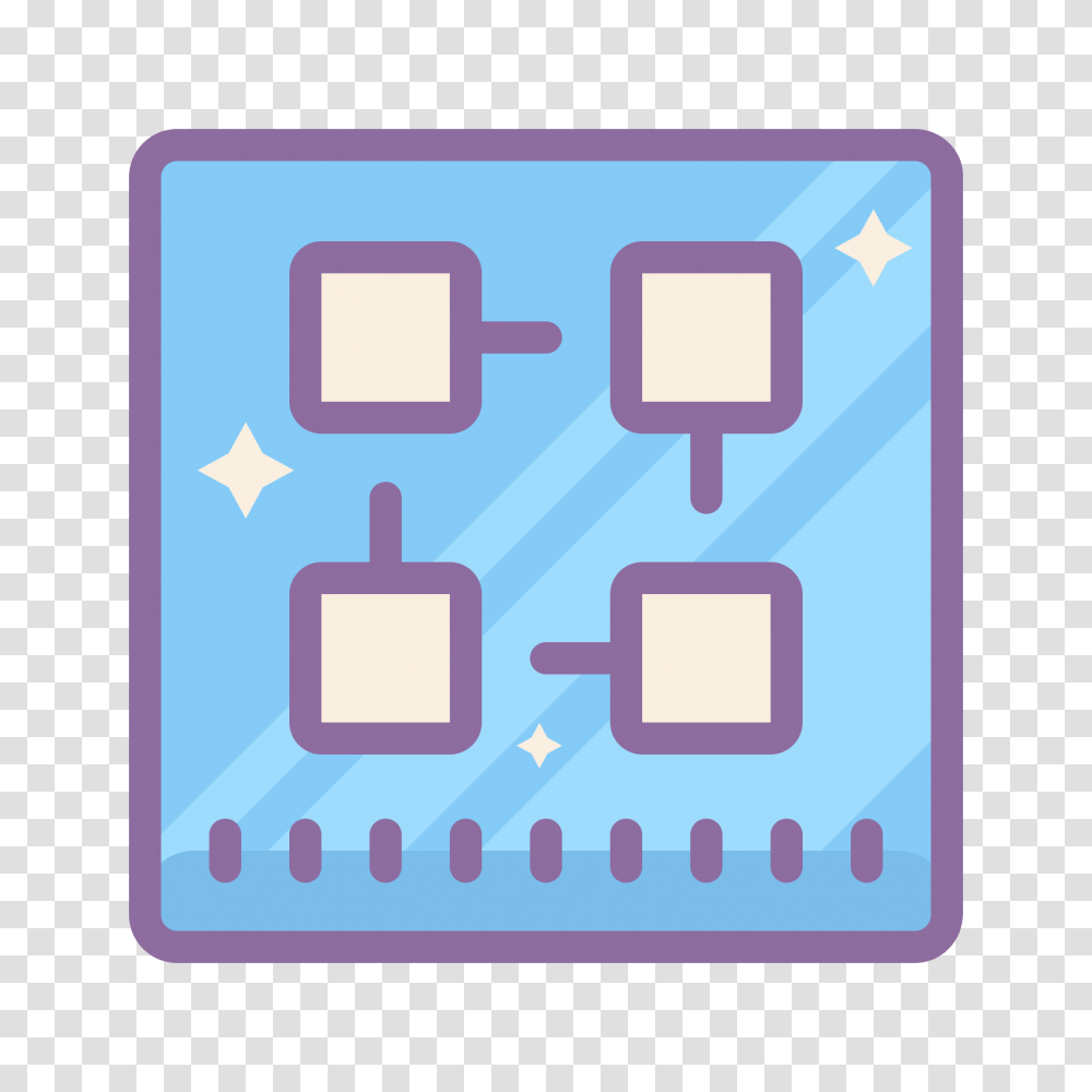 Blockchain Technology Icon, Word, Electronic Chip, Hardware, Electronics Transparent Png