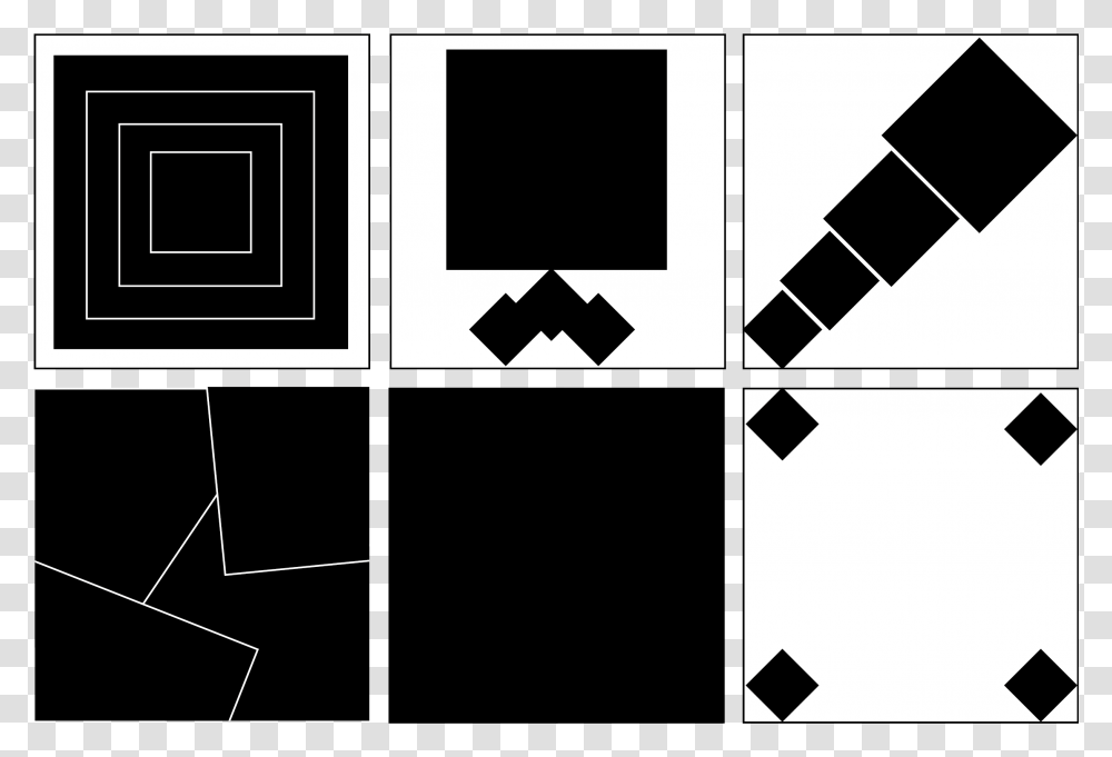 Blog Black Squares 02 Black Square Design Exercise In Playful, Number, Stencil Transparent Png