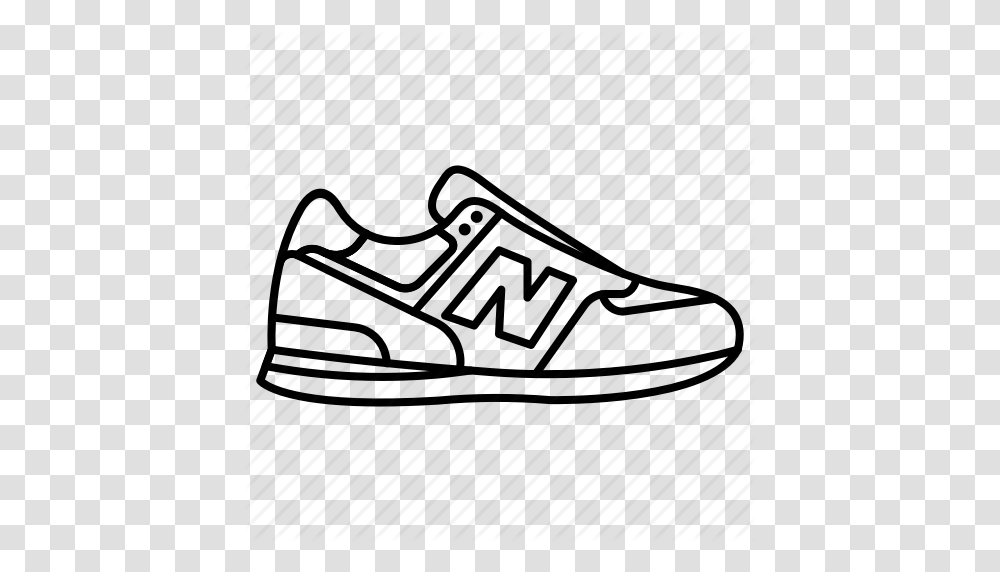 Blogger Fashion Hipster New Balance Shoes Sneakers Trainers Icon, Apparel, Footwear, Running Shoe Transparent Png