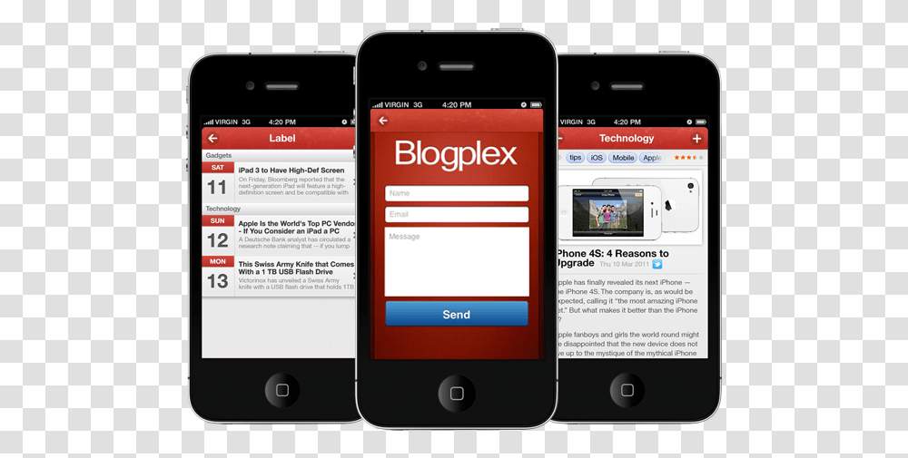 Blogplex Technology Applications, Mobile Phone, Electronics, Cell Phone, Iphone Transparent Png