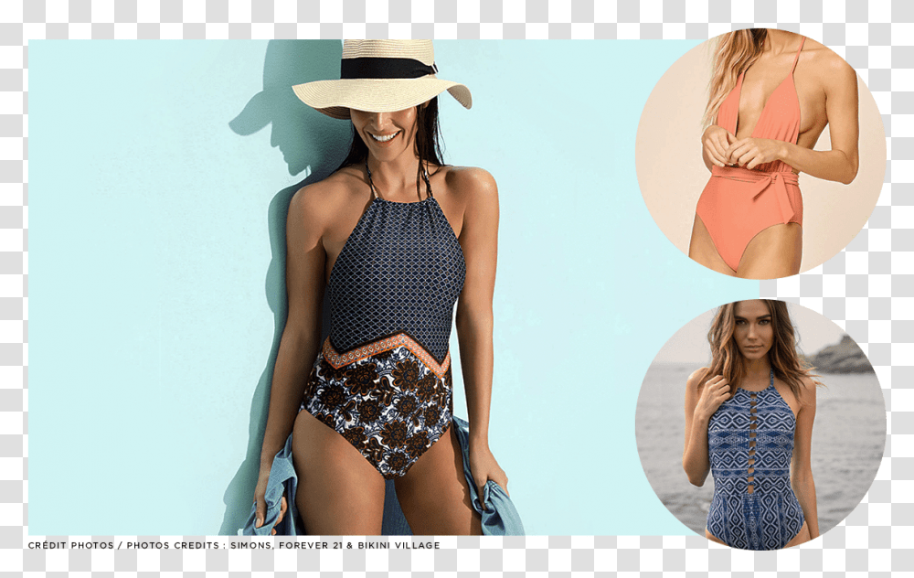 Blogue Images Girl, Person, Hat, Swimwear Transparent Png