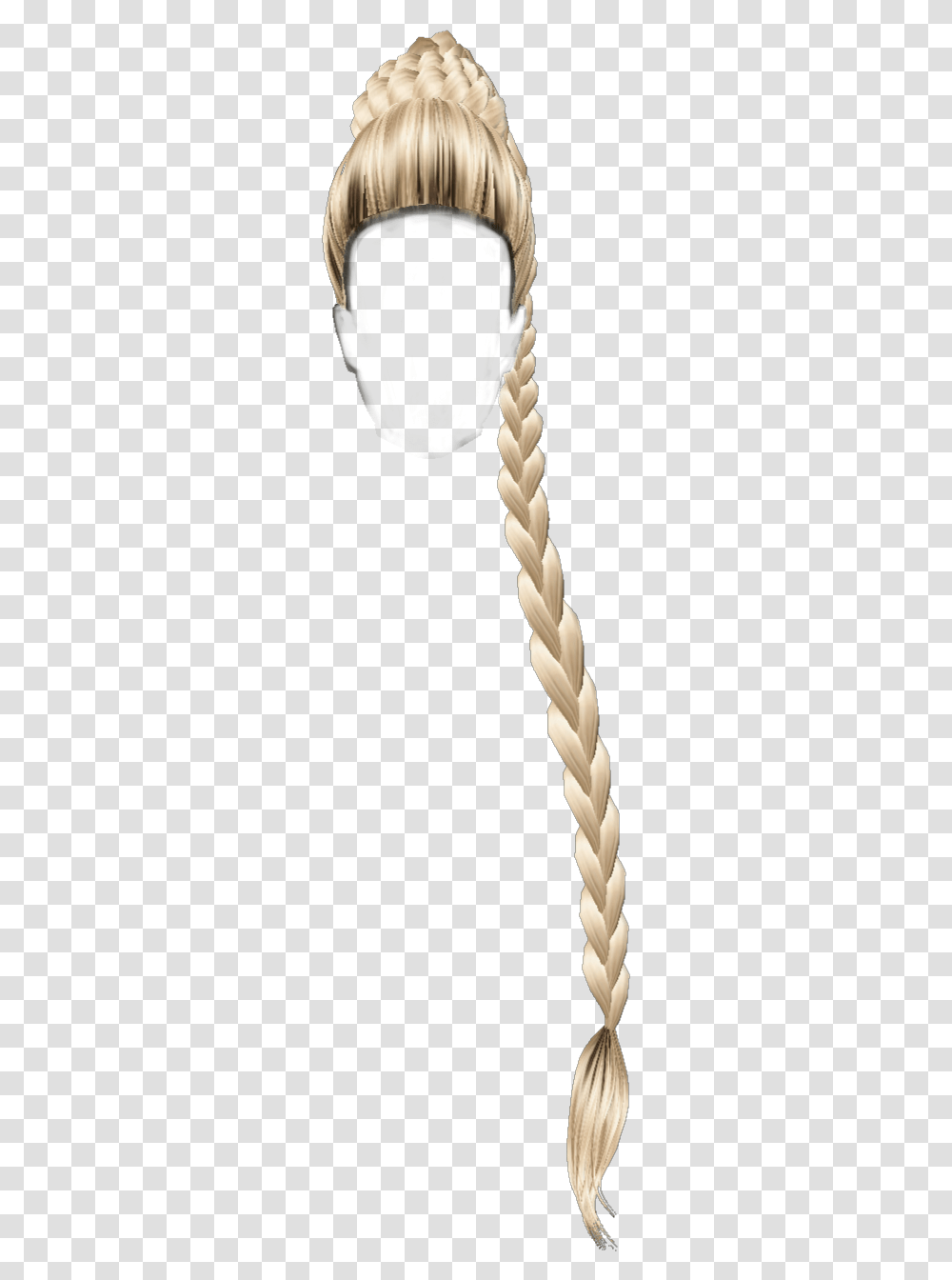 Blond Braid Hair, Person, Human, Rope, Page Transparent Png