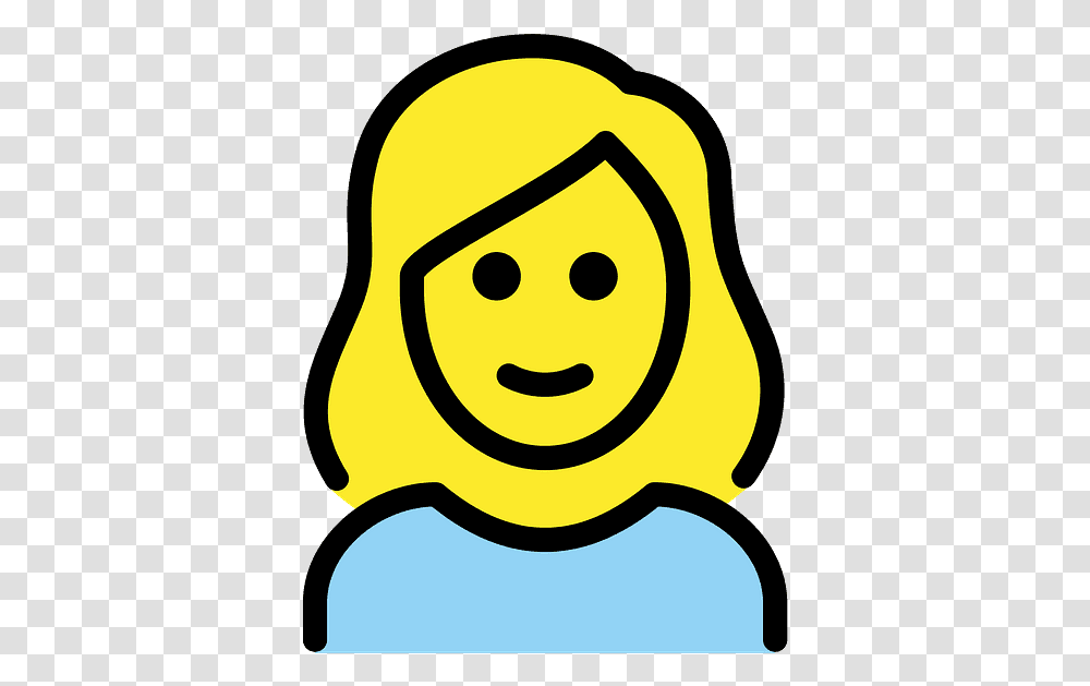 Blond Hair Emoji Clipart Clip Art, Label, Sticker Transparent Png