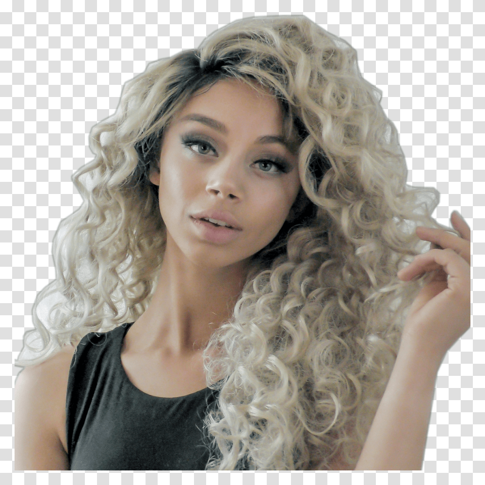 Blond, Hair, Wig, Person, Human Transparent Png