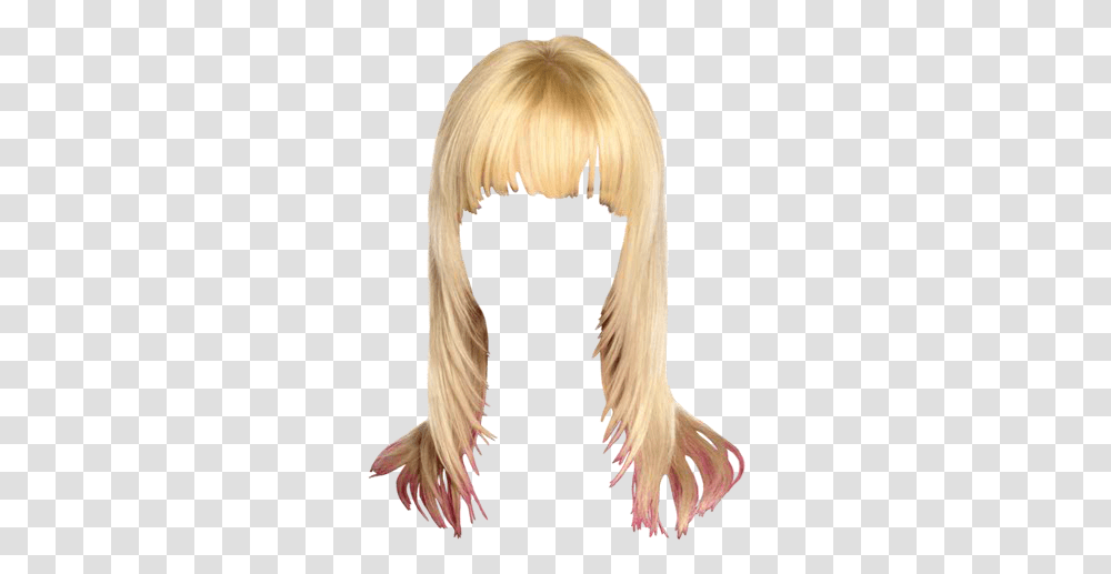 Blond Hair With Bangs, Wig, Person, Human, Bird Transparent Png