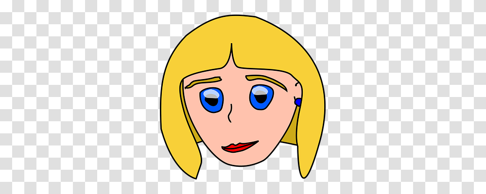 Blonde Person, Head, Face Transparent Png