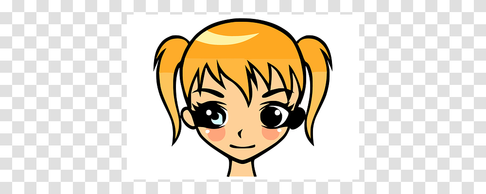 Blonde Manga, Comics, Book, Animal Transparent Png