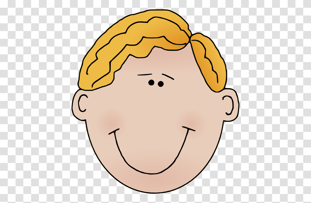 Blonde Boy Smiling Clip Art, Head, Face, Mouth, Food Transparent Png