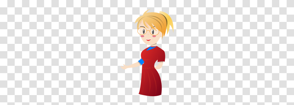 Blonde Female Teacher Clip Art, Dress, Person, Girl Transparent Png