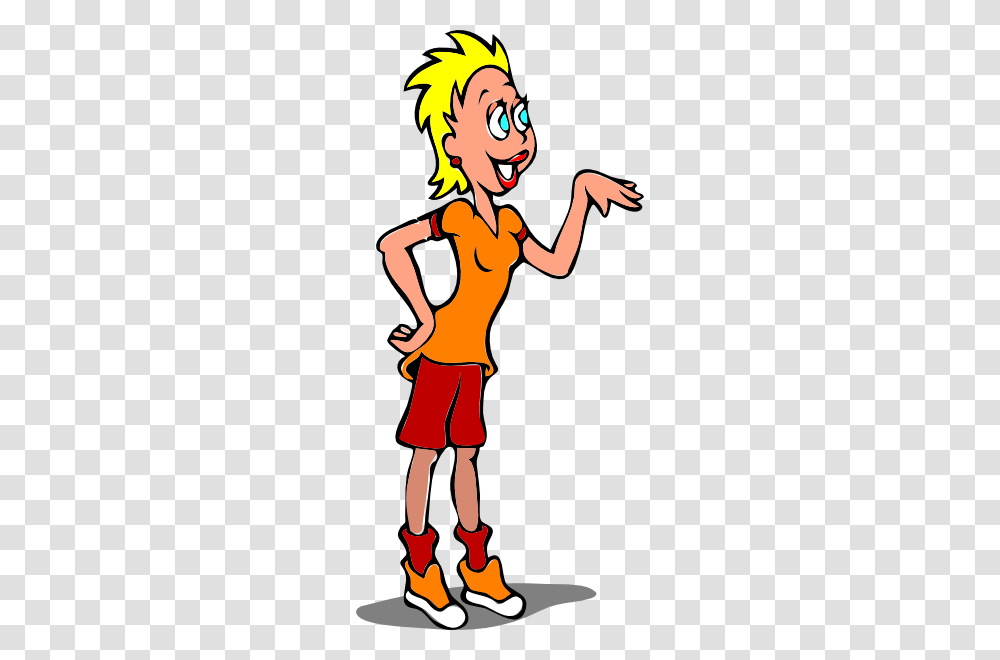 Blonde Girl Clip Art, Person, People, Leisure Activities Transparent Png