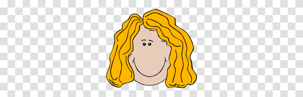 Blonde Hair Cliparts, Face, Head, Outdoors, Female Transparent Png