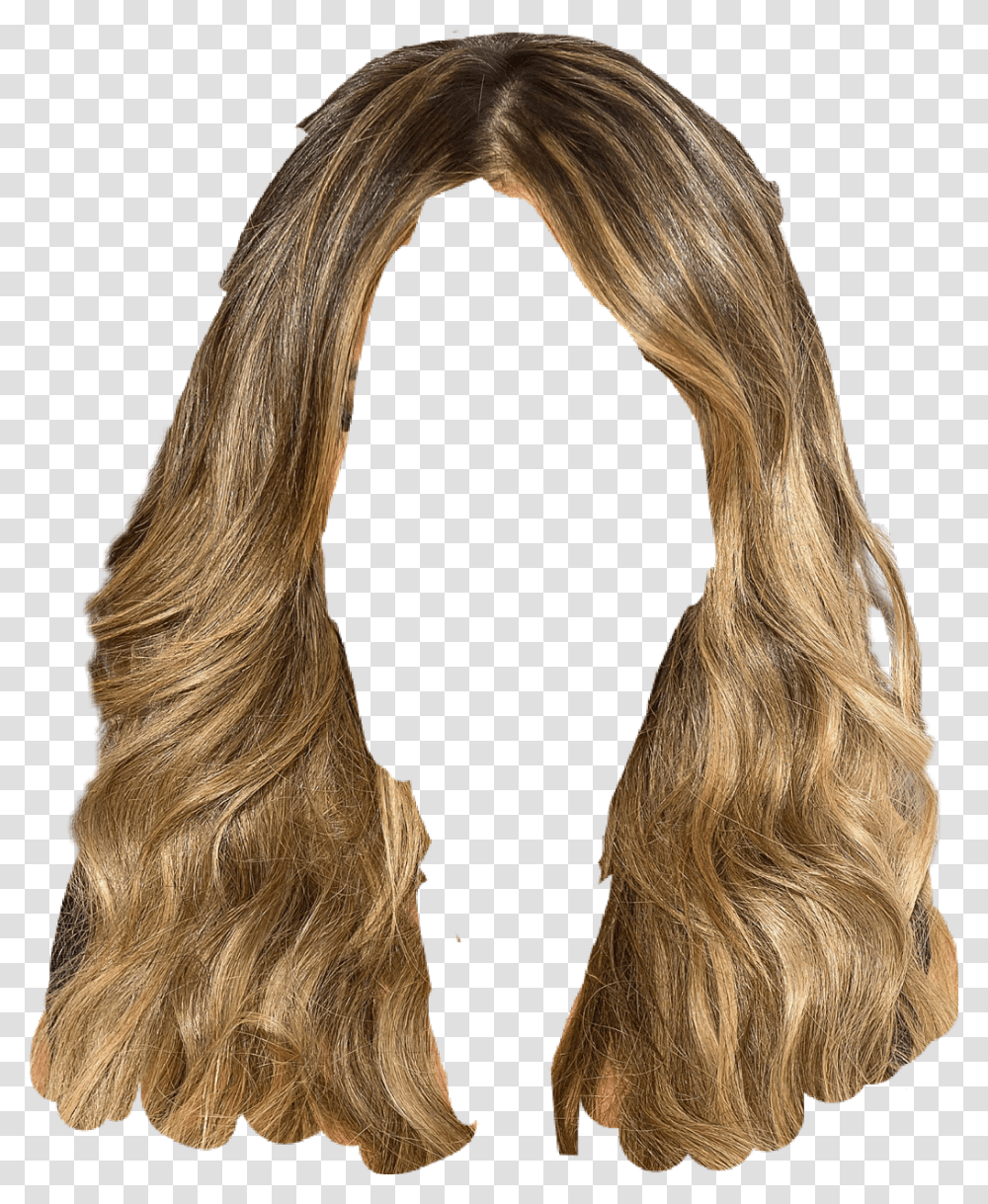 Blonde Hair Sticker, Person, Human, Fur Transparent Png