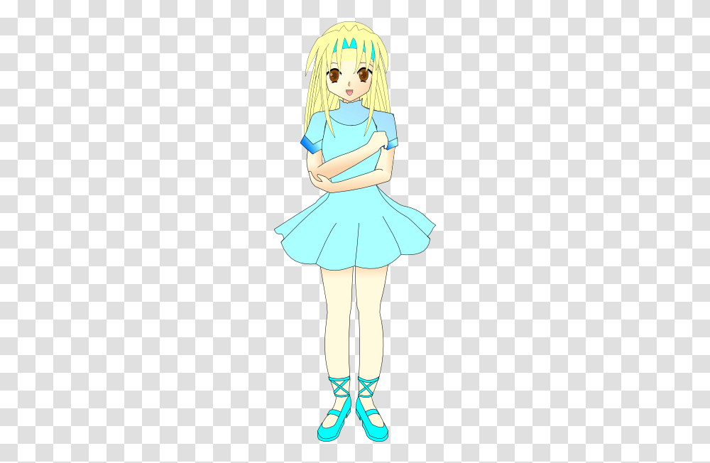 Blonde Manga Character Clip Arts Download, Costume, Person, Human, Girl Transparent Png