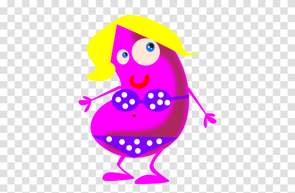 Blonde Pink Bean Clip Art, Bird, Animal, Peeps, Pac Man Transparent Png