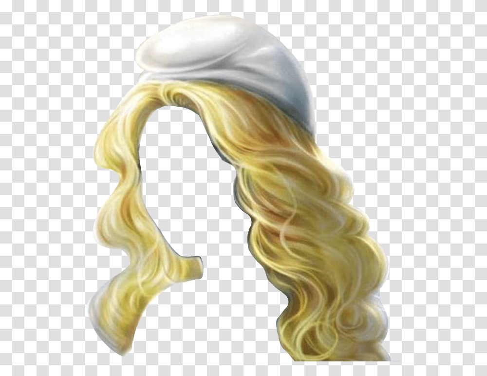 Blondhair Hair White Whitehat Hat, Person, Human, Apparel Transparent Png