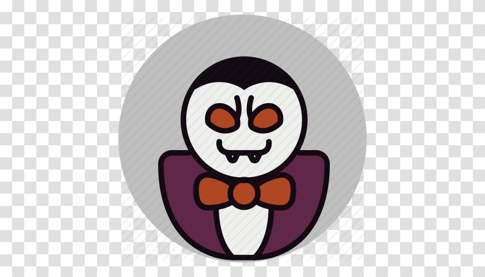 Blood Count Dracula Evil Halloween Monster Vampire Icon, Label, Tie, Accessories Transparent Png