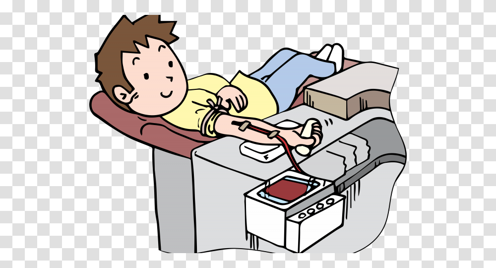 Blood Donation Clipart People Donating Blood Cartoon, Arm, Building, Factory, Hand Transparent Png