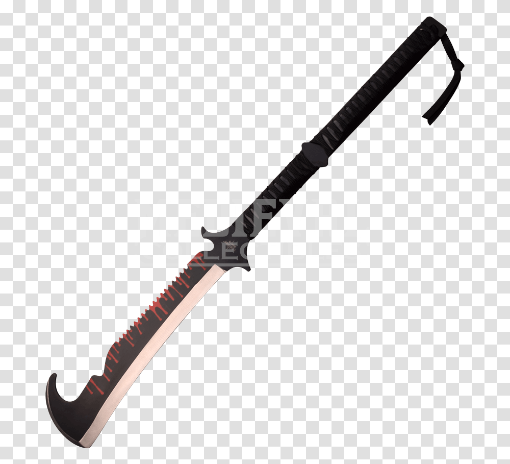 Blood Drip Hooked Fantasy Short Sword Hooked Greatsword, Axe, Tool, Stick, Weapon Transparent Png