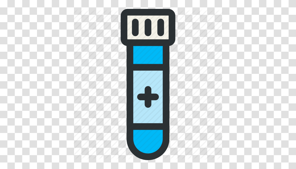 Blood Flask Health Medical Sample Science Test Icon, Label, Cutlery, Medication Transparent Png