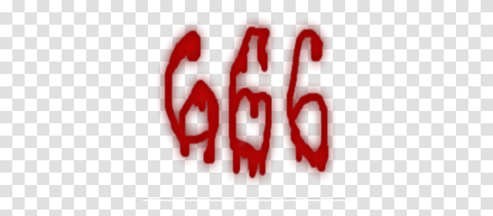Blood For Games Roblox 862379 666, Text, Heart, Number, Symbol Transparent Png