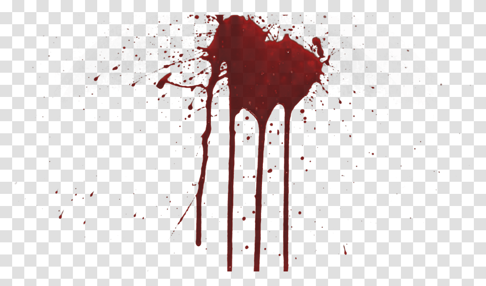 Blood Hit Triple Stain, Graphics, Art, Modern Art, Pattern Transparent Png