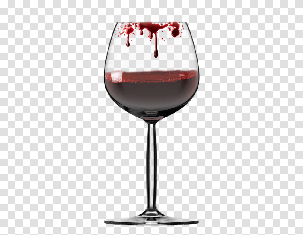 Blood In Wine Glass, Alcohol, Beverage, Drink, Red Wine Transparent Png