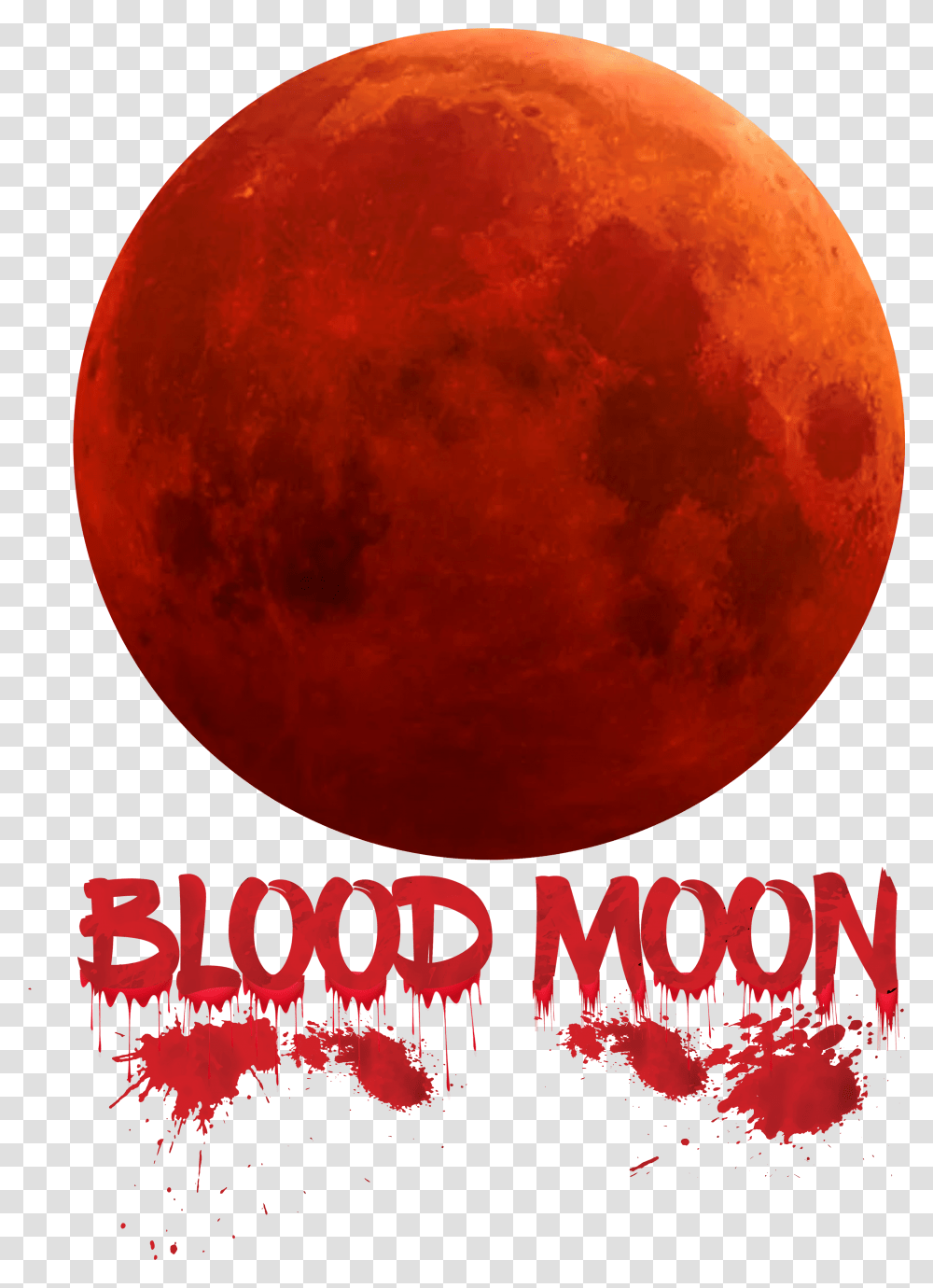 Blood Moon T Shirts Pillows Canvas Moon Transparent Png