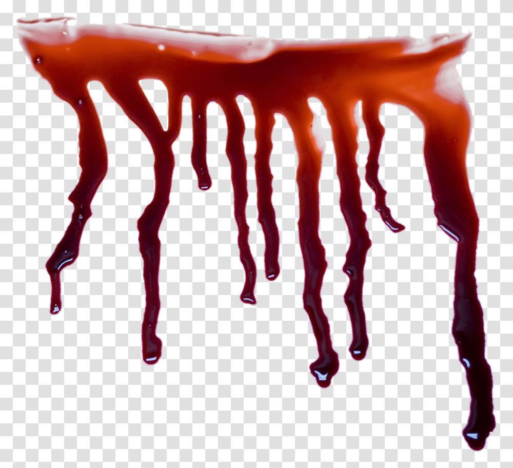 Blood On Mouth, Beverage, Drink, Ketchup, Food Transparent Png