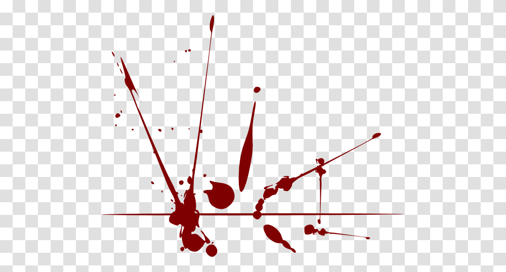 Blood Splatter, Bow, Stain, Plot, Paper Transparent Png