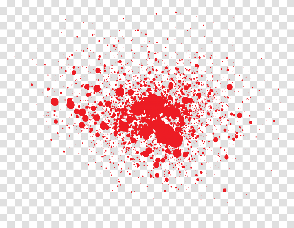 Blood Splatter Film Paint Red Paint Splatter, Paper, Confetti Transparent Png