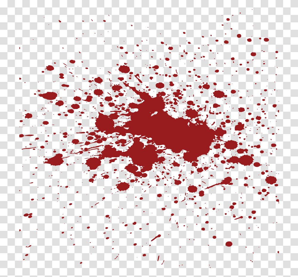 Blood Splatter V, Paper, Confetti Transparent Png
