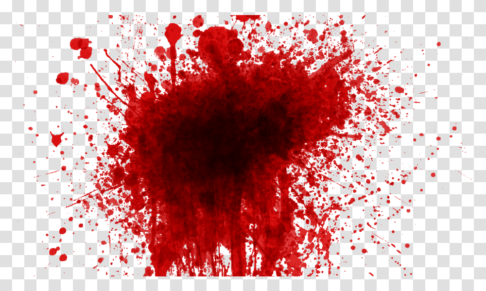 Blood Splatter Zombie Blood Splatter, Pattern, Ornament, Fractal Transparent Png