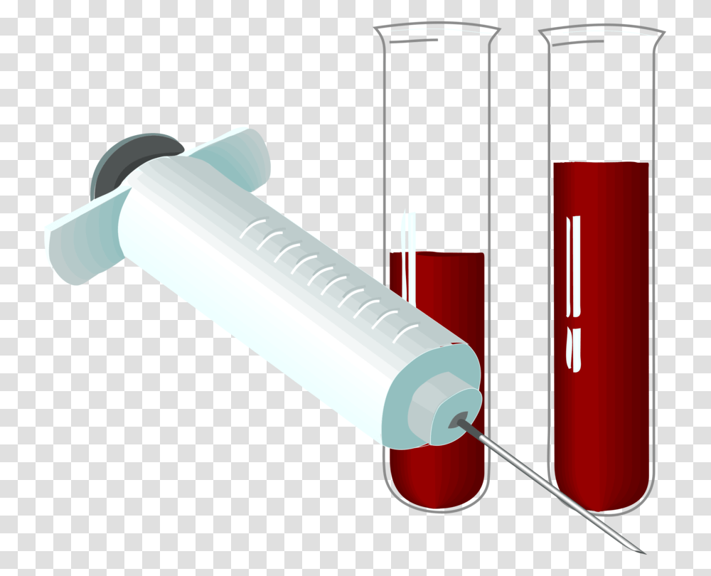Blood Test Medical Laboratory Laboratoriumdiagnostiek Free, Injection, Hammer, Tool, Cylinder Transparent Png
